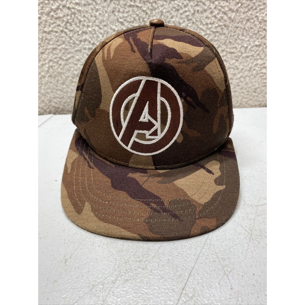Kids Marvel Adventures Snapback Hat One Size Thor Hulk Captain America EUC